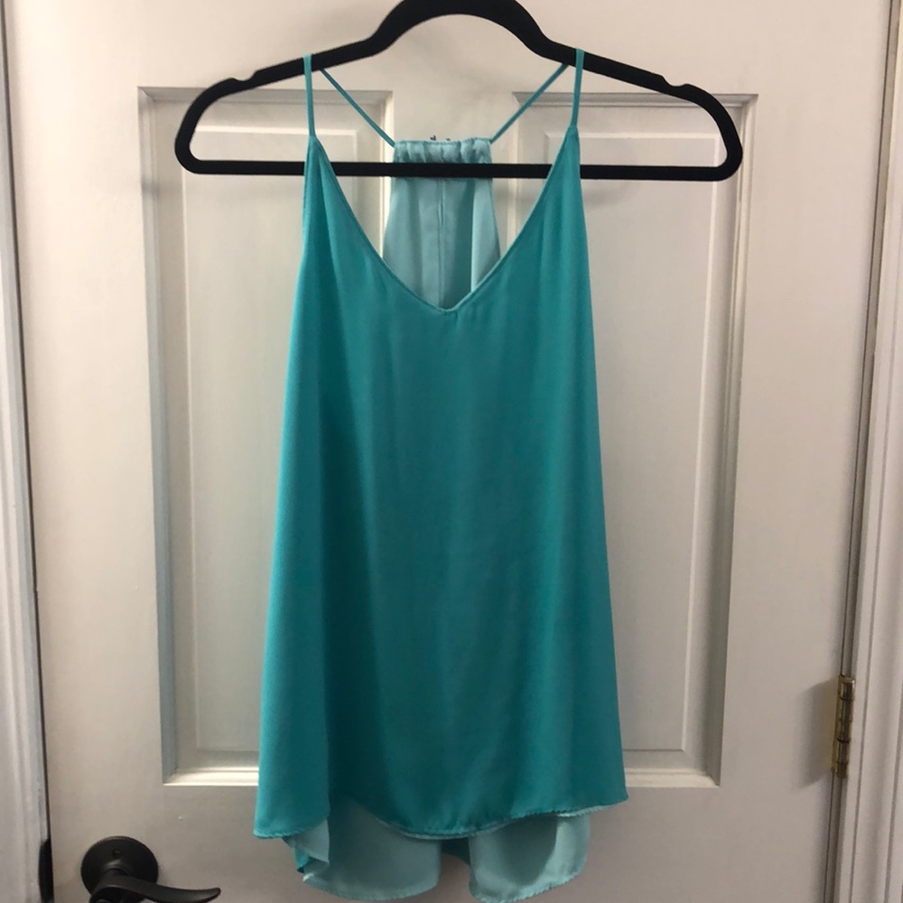 Maurices Reversible Green Tank Top Size S